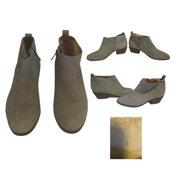 JCREW ANKLE SUEDE BOOTIES - Picture 1 of 1